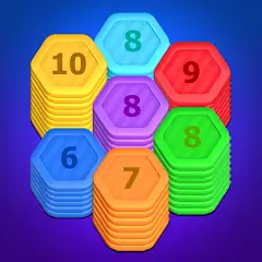 Hexastack: Rearrangement Game